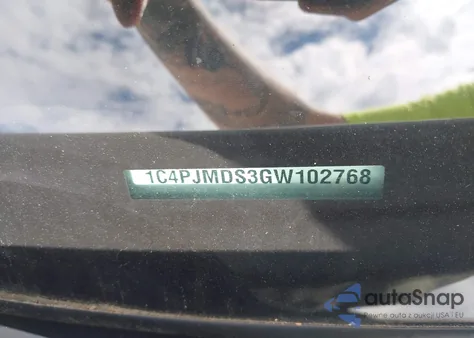 2016 Jeep Cherokee Limited from USA, damaged, VIN 1C4PJMDS3GW102768